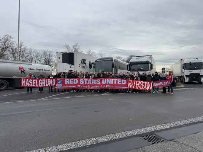Auswärts zum Europapokal nach Rotterdam.