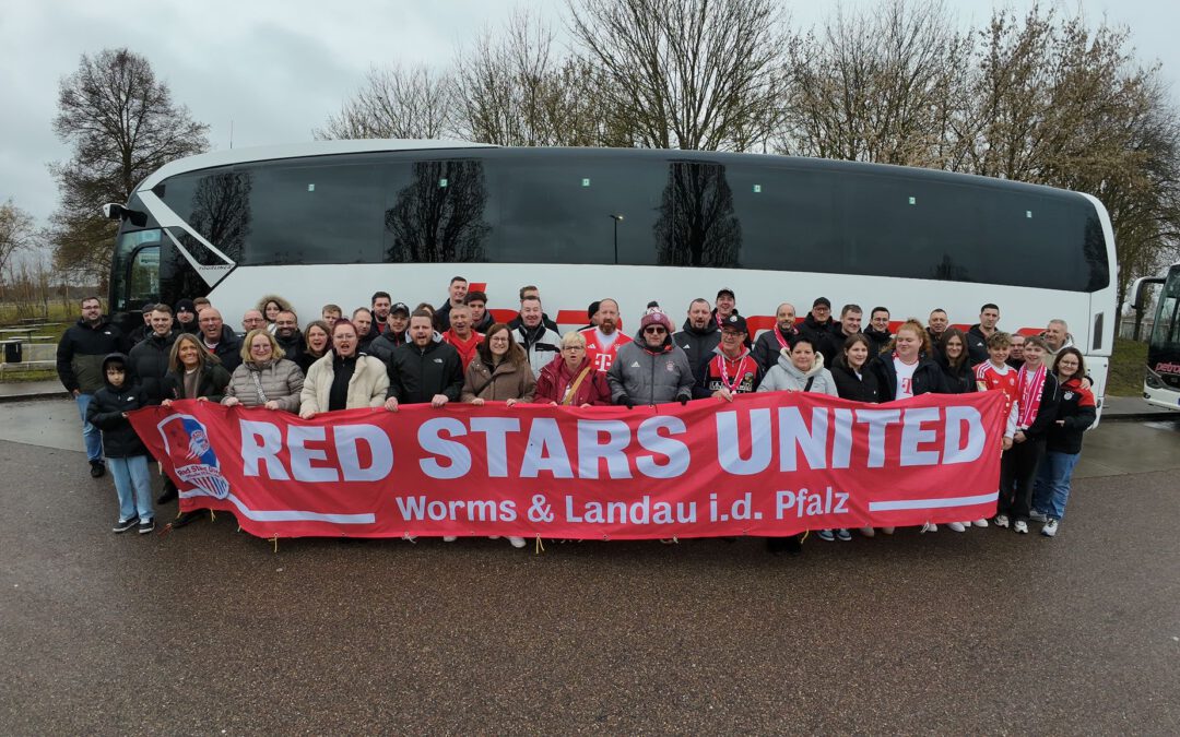 Fahrt zum Spiel gegen die Diva vom Main